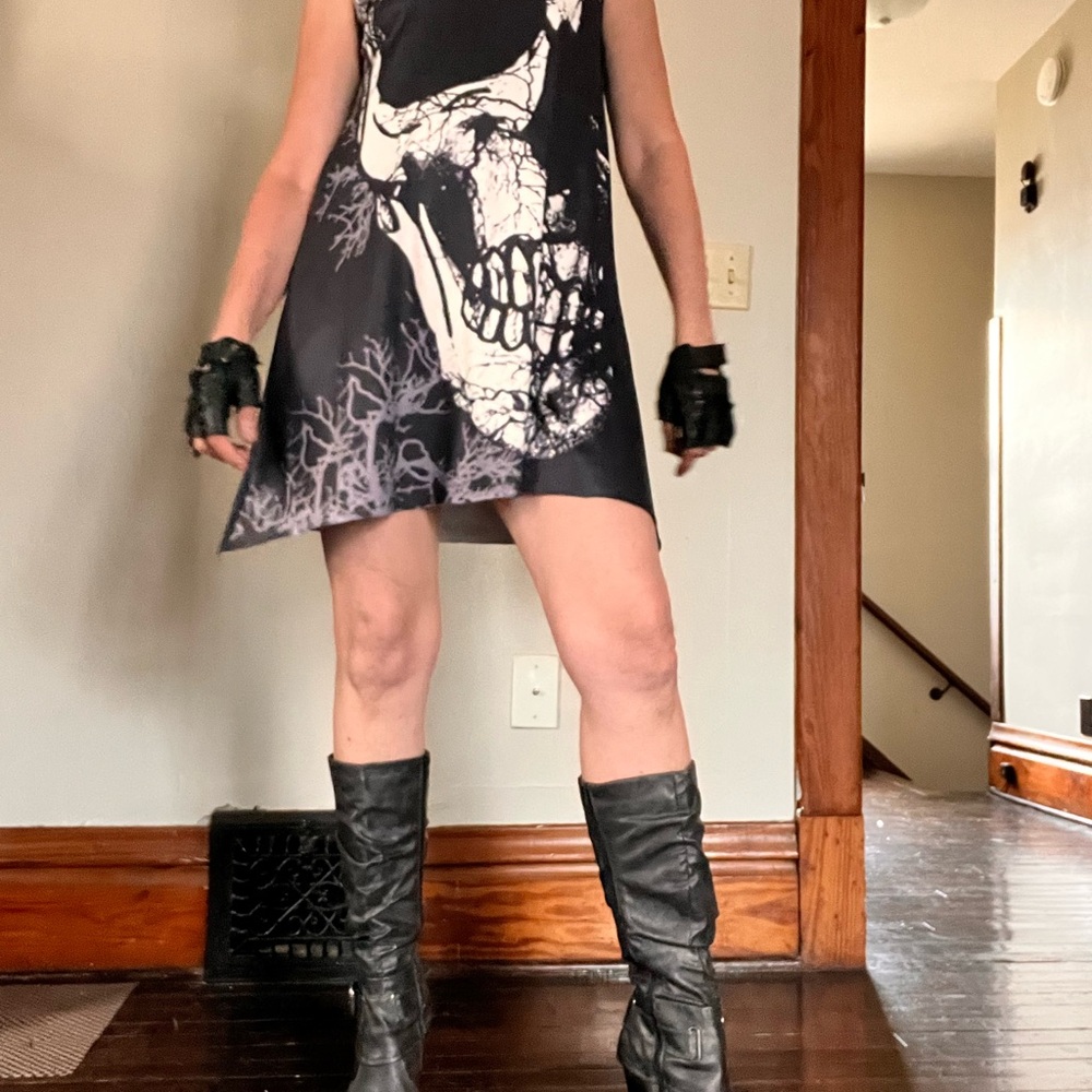 Tank top swing dress